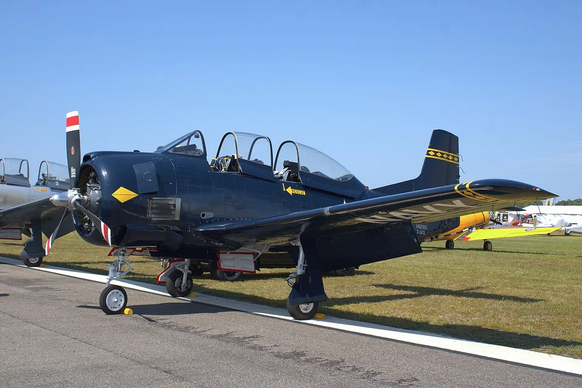 North American T-28C